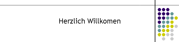 Herzlich Willkomen